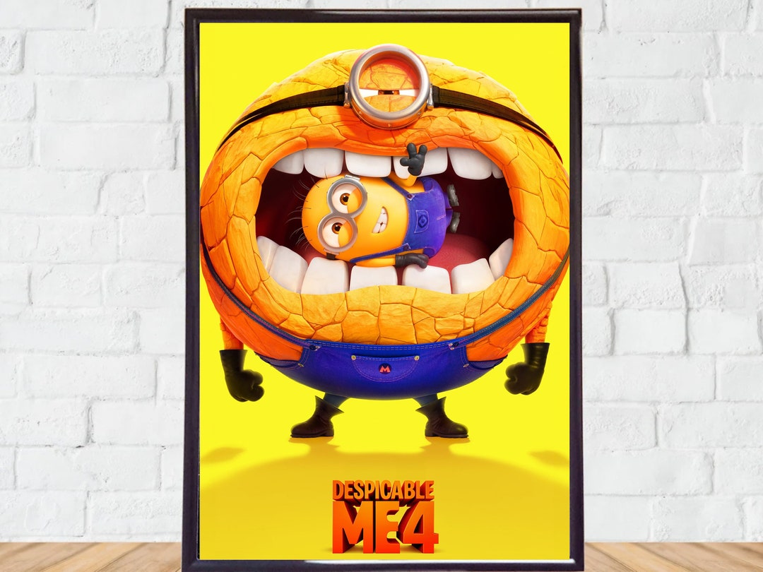 Despicable Me 4 Poster Despicable Me 4 Digital Print for Poster, Canvas ...