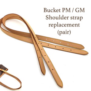 Vachetta Leather Shoulder Bag Strap Replacement