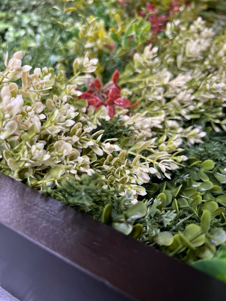 Plant Wall Artificial Plants Living Wall Exterior Plant Wall Etsy