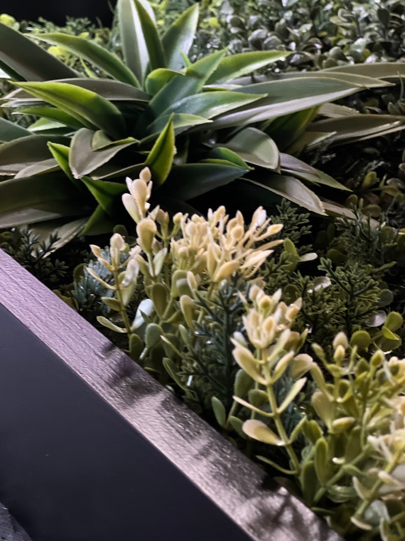 Plant Wall Artificial Plants Living Wall Exterior Plant Wall Etsy