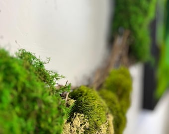 Whimsical Moss Wreath