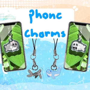 Seal Phone Charms | Shark Phone Charms | Whale Phone Charms | Phone Accessories | Cheap shipping Cute Phone Charm for IPhones | Android |