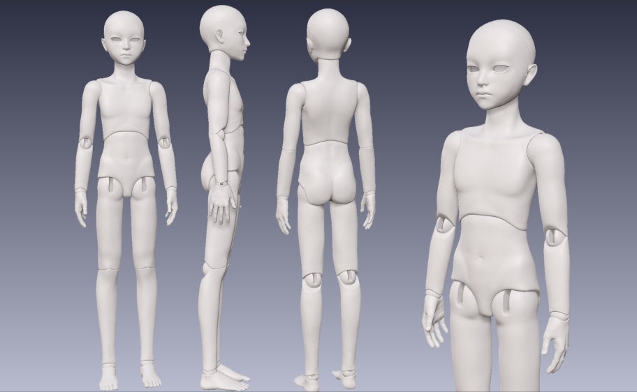 Ball jointed sales doll male body