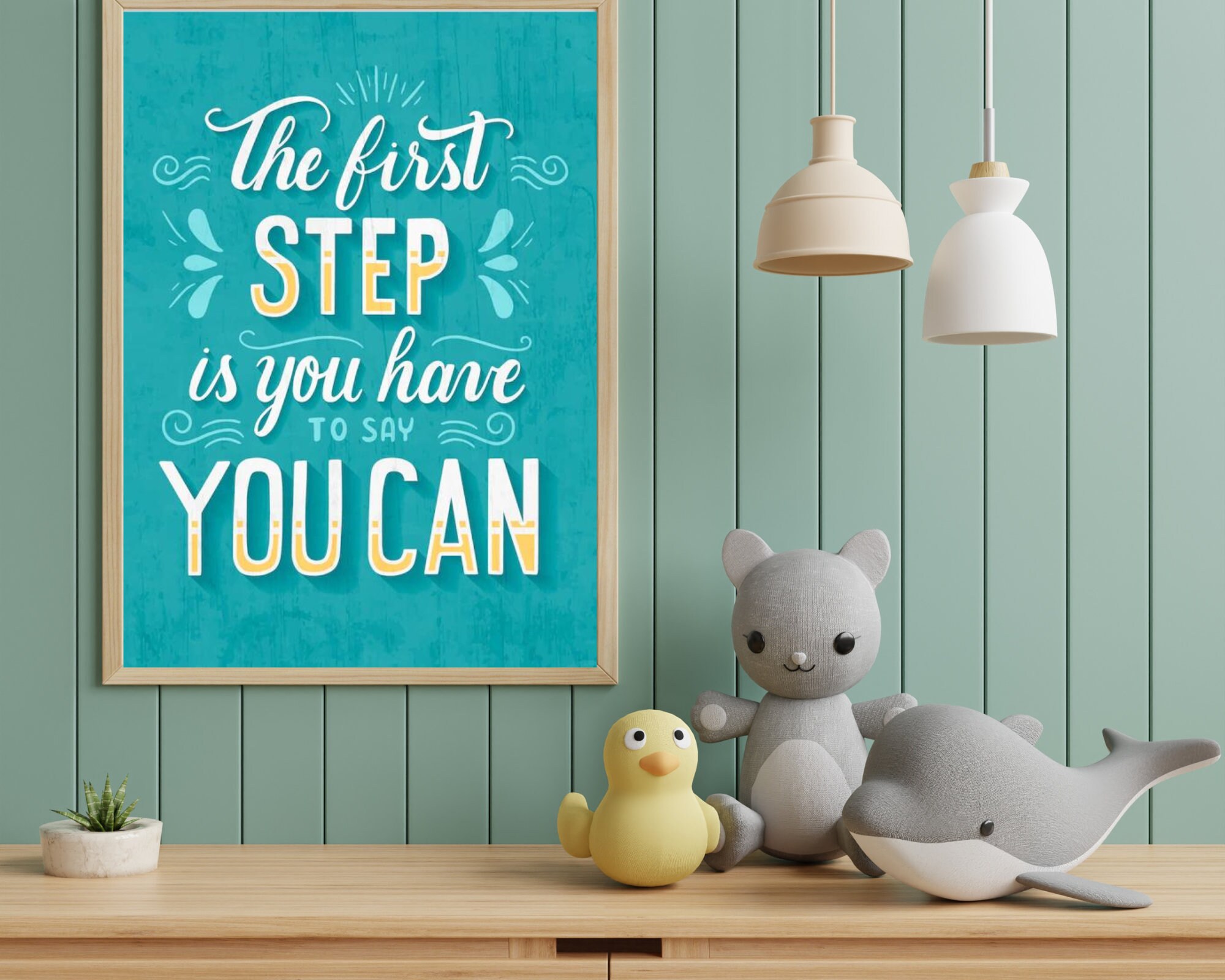 The First Step Backround The First Step, Wall Art, Instant Download Printable Inspirational ...