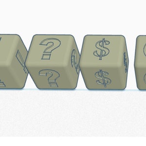 Symbol Blocks STL Files for 3D Printing | Printable Baby Blocks STL Files