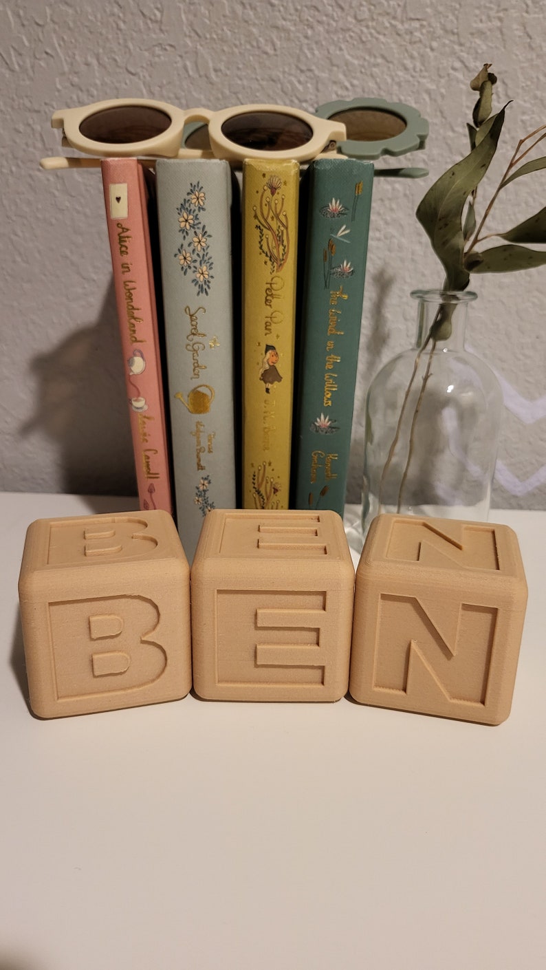 Pattern Blocks Stl Alphabet and Numbers Blocks STL Files for 3D Printing | Printable Baby ...