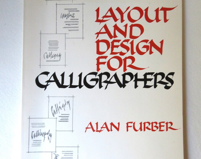 Calligraphy Book: Layout and Design for Calligraphers by Alan Furber - Etsy
