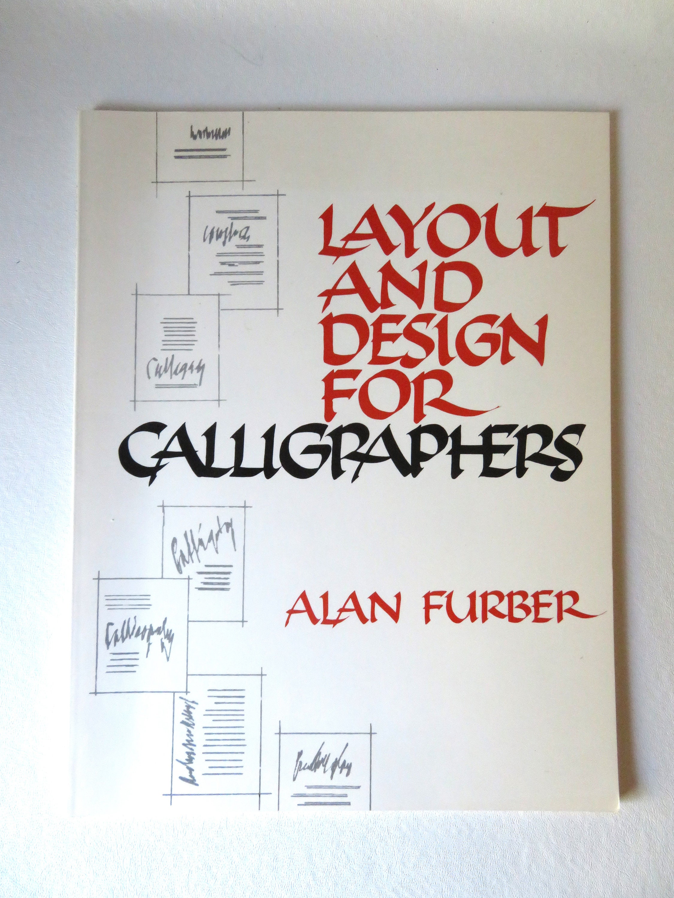 Calligraphy Book: Layout and Design for Calligraphers by Alan Furber - Etsy
