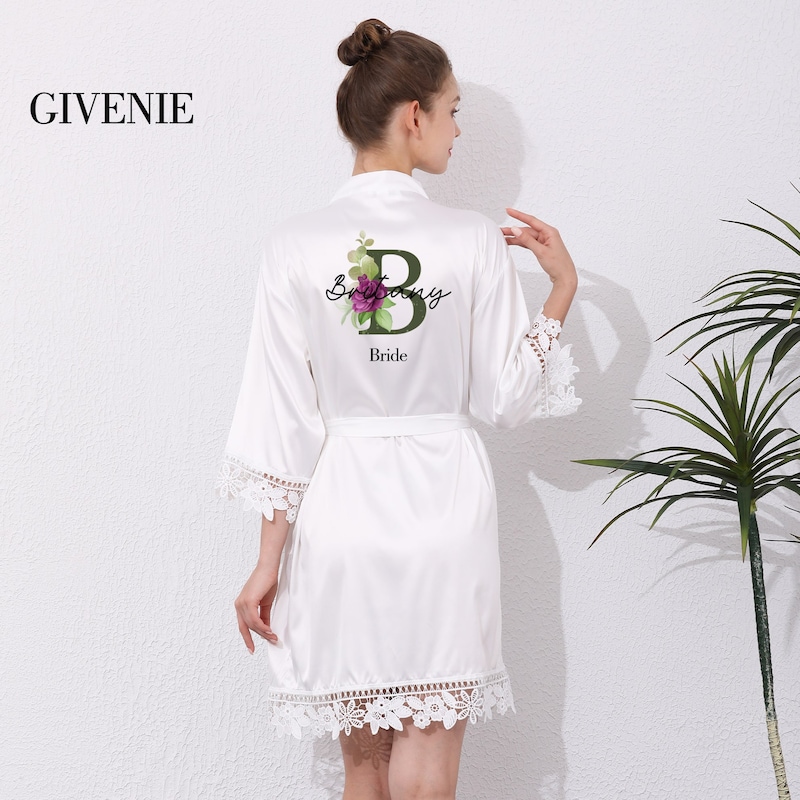 monogrammed towelling robes