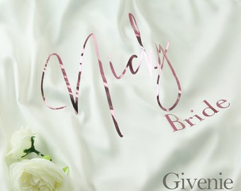 Personalized Bride Robes, Bridesmaid Robes, Bridesmaid Proposal, Monogram Robe, Getting Ready Robes, Bridal Party Robes, Bridesmaid Gifts