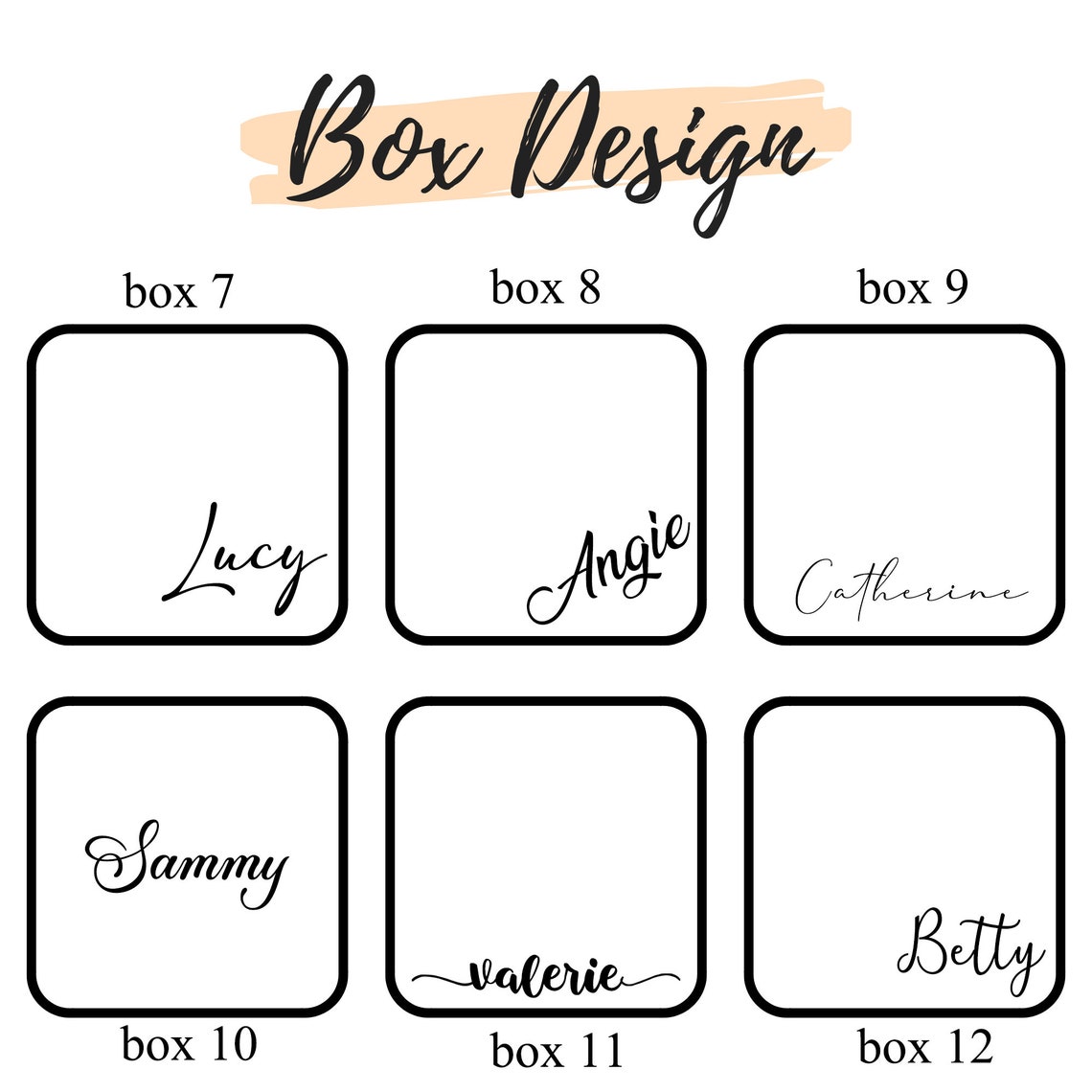 Name Box Sample Custom Name Box, Personalized Travel Box, Jewelry Box, Jewellery Box ...