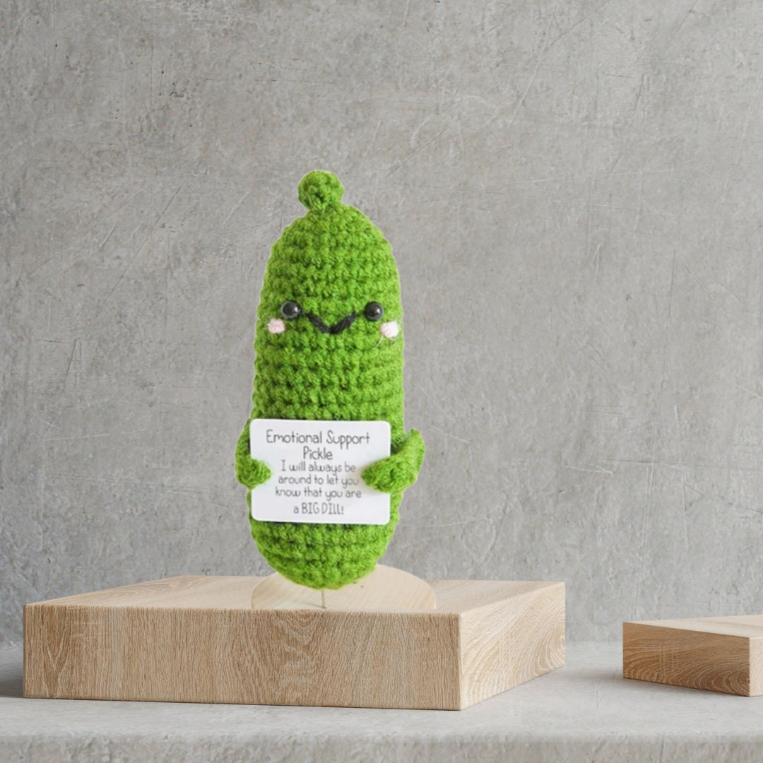 Emotional Support Pickle Support Gift Mental Health Support Etsy