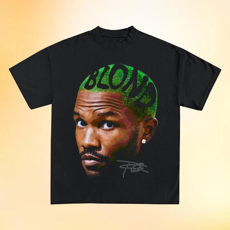 Frank Ocean Blond Shirt , Frank Blond Face Graphic Shirt , Blond Shirt