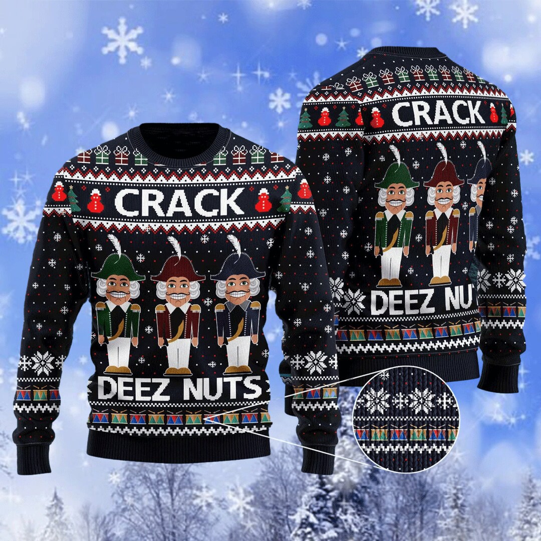 Memetic Ugly Christmas Sweater Nutcracker Crack