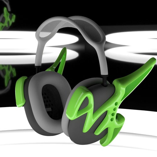 3D Printable Custom Heart Style Y2K Airpod Max Case Cover 3D - Etsy UK