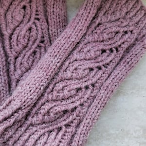 Hand cuffs, arm cuffs, knitted cuffs, wool cuffs