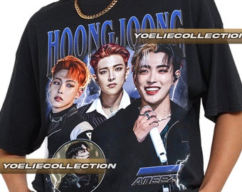 Limited Hongjoong Vintage T-Shirt,Twice Shirt Gift For Woman and Man Unisex T-Shirt