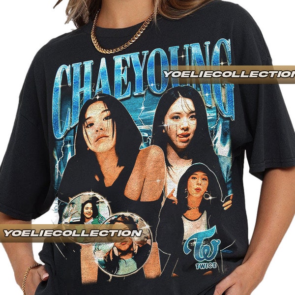 Limited Chaeyoung Vintage T-Shirt, K POP, Hip HOP, Music, Gift For, Woman, and Man, Unisex T-Shirt