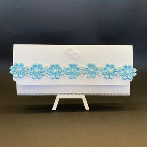 Carte fait main anniversaire enveloppe cadeau d'anniversaire carte fait main argent enveloppe mariage luxe