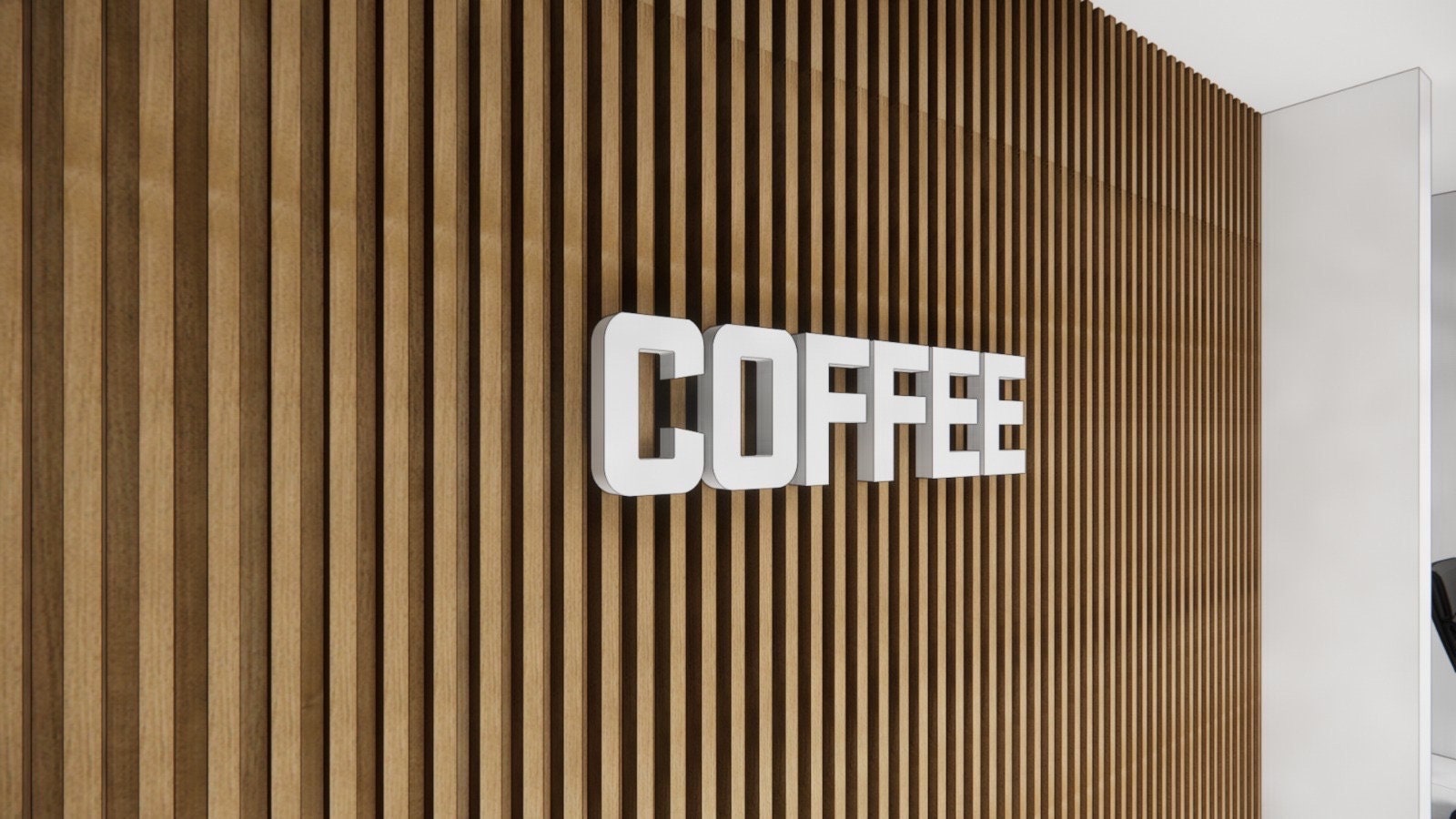 Custom 12” White Lit Sign With Green Shadow | Outdoor Durable 4” Font ...