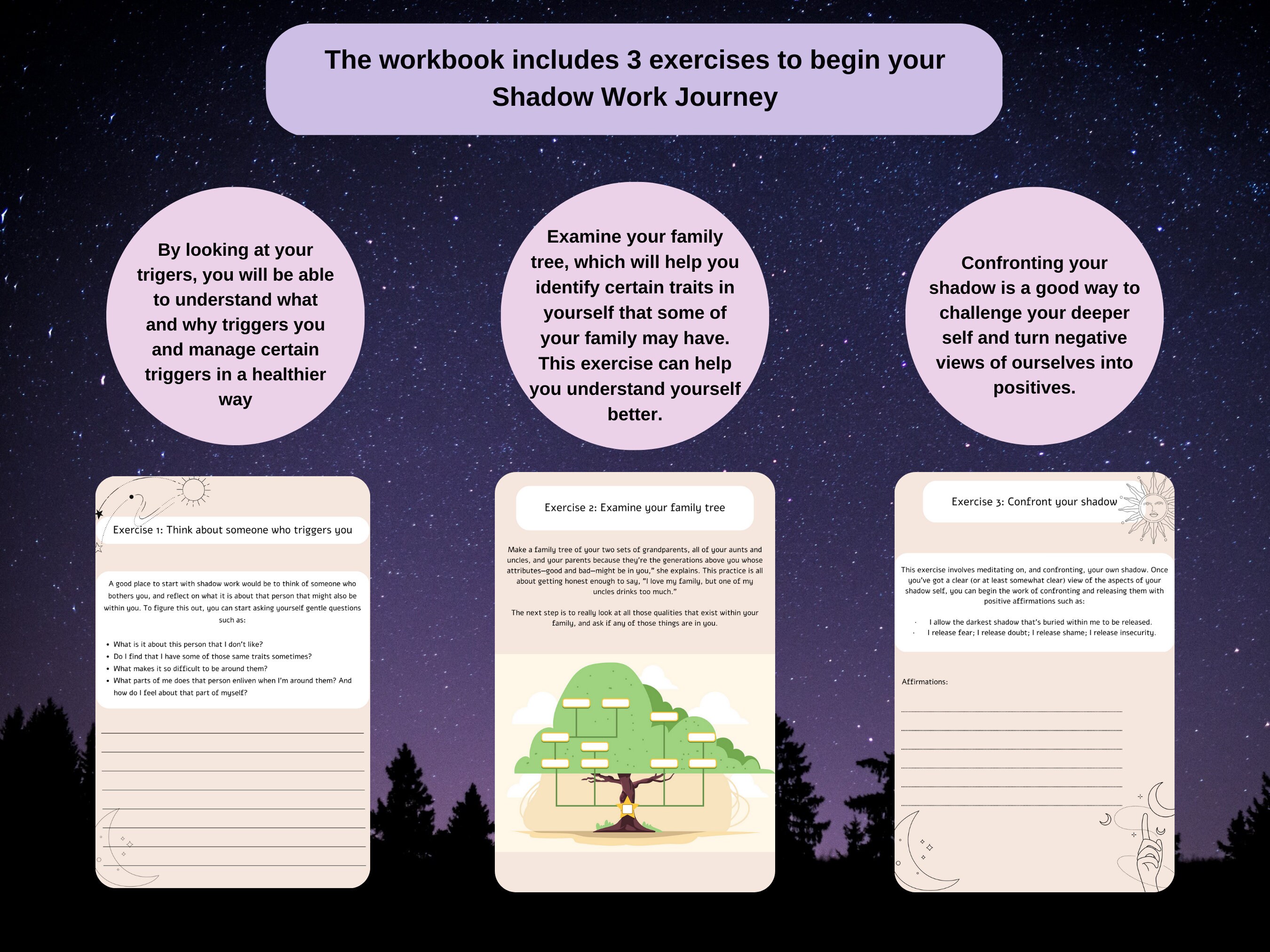 Shadow Work Journal, Shadow Work Journal Prompts, Healing Journal ...