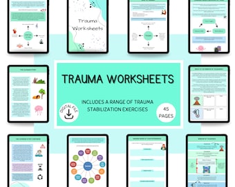 Traumawerkboek, werkbladen traumatherapie, bps-werkboek, PTSD-werkbladen, trauma genezen, PTSS-werkboek, copingvaardigheden, traumaherstel