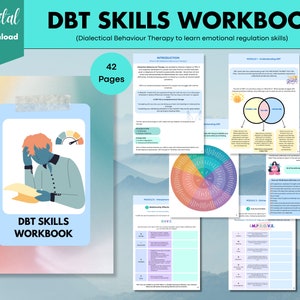 DBT Skills Worksheet, Coping Skills, Therapy Tools, DBT skills sheet, bpd resources, Therapy Worksheets, bpd borderline, CBT Worksheets