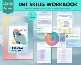 DBT Skills Worksheet, Coping Skills, Therapy Tools, DBT skills sheet, bpd resources, Therapy Worksheets, bpd borderline, CBT Worksheets