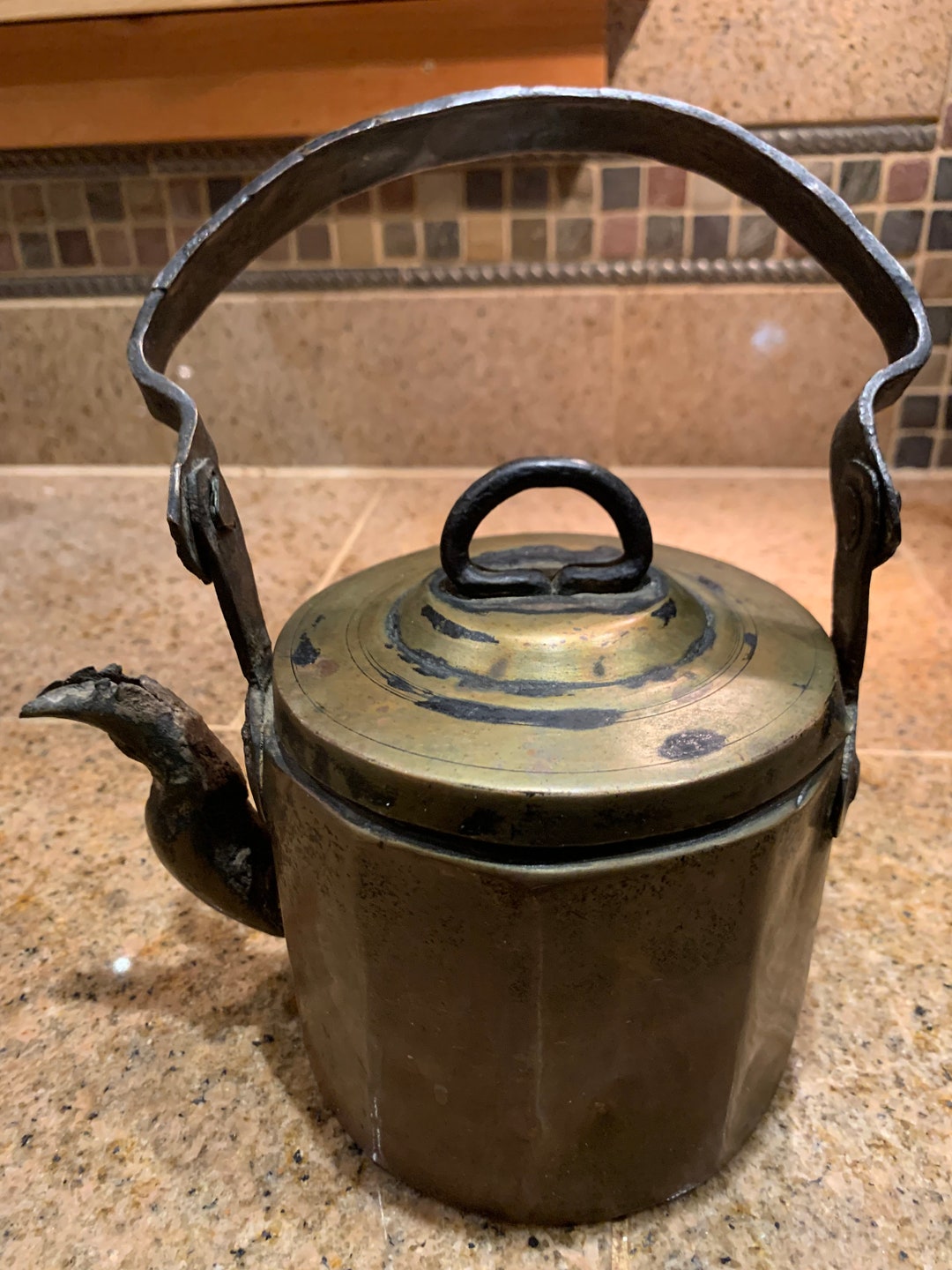 Vintage Copper Tea Pot From 1700s Museum Quality Etsy