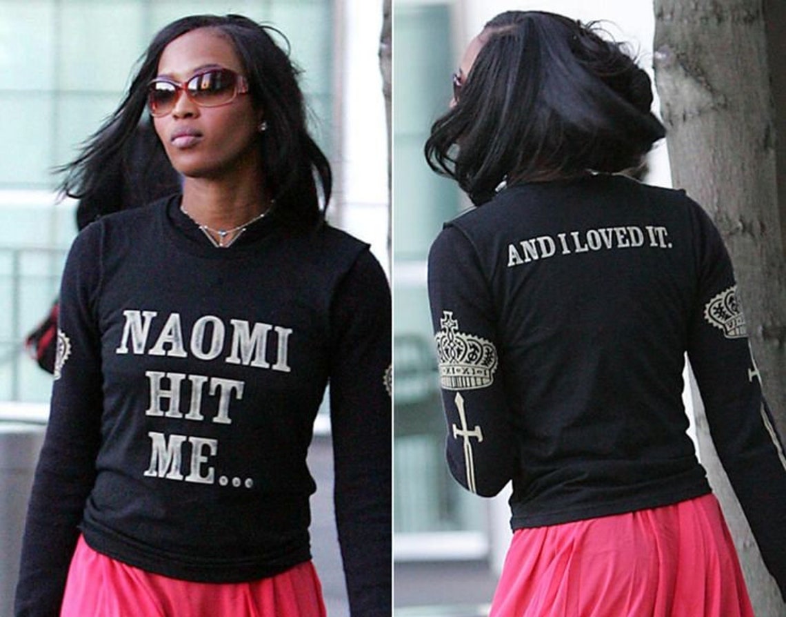 Naomi Hit Me And I Loved It Shirt