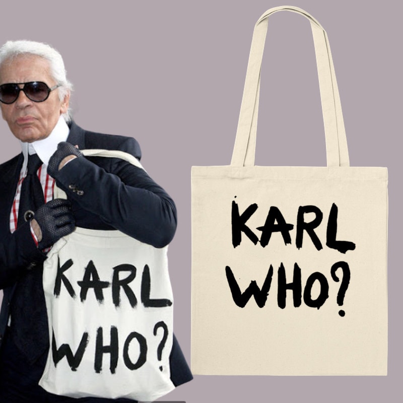 Buy KARL WHO Karl Lagerfeld Inspired Tote Bag Y2K Online in India