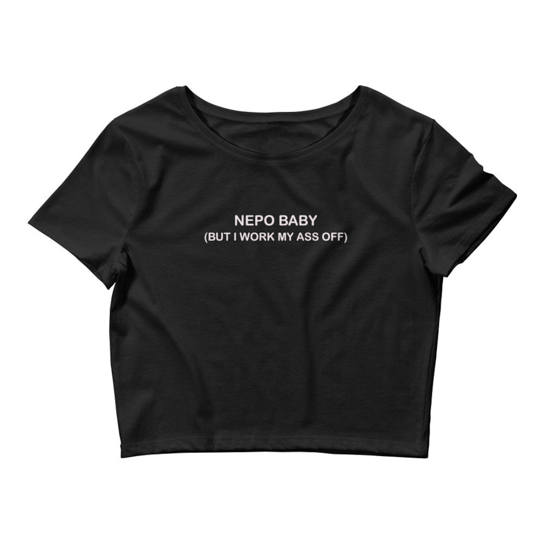 Nepo Baby Graphic Tee Shirt Nepo Baby Y2K 2000s - Etsy