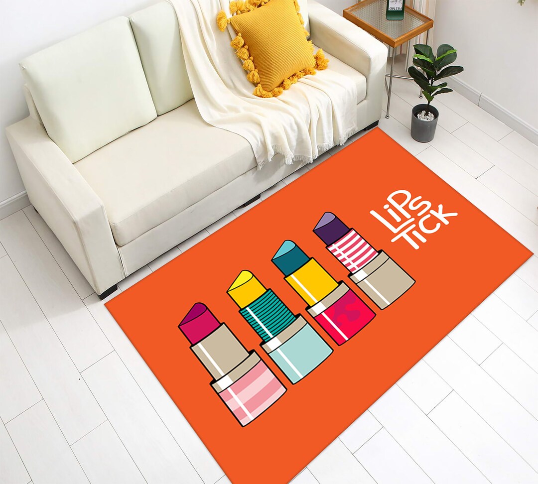 Colorful Rug Gift for Him Her Living Room Rug Area Rug Etsy