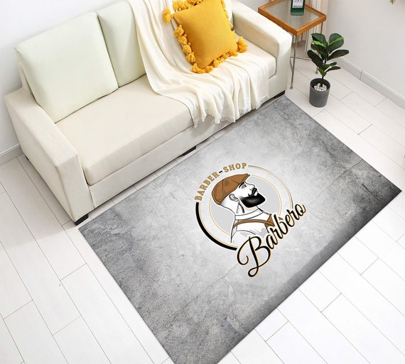 Barber Rug, Barbers Rug, Hairdresser, Hairstylist Rug, Barber Shop