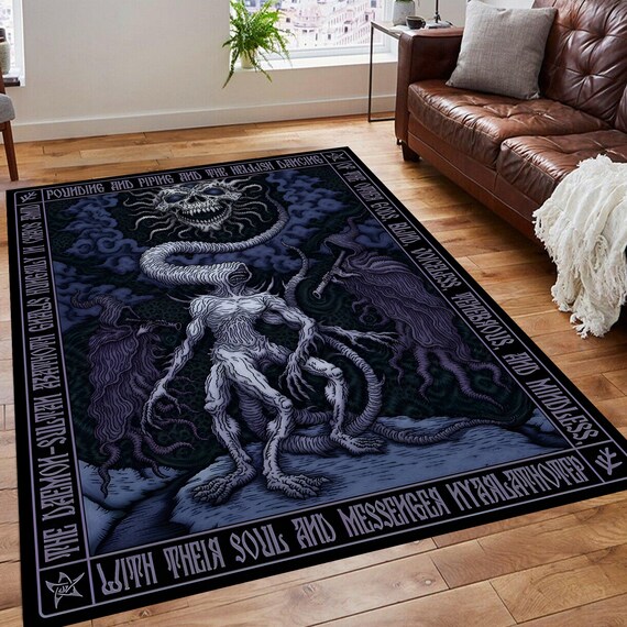 XoGul × Treatment Graphic Rug dino works Keyhole Trellis Area Rug