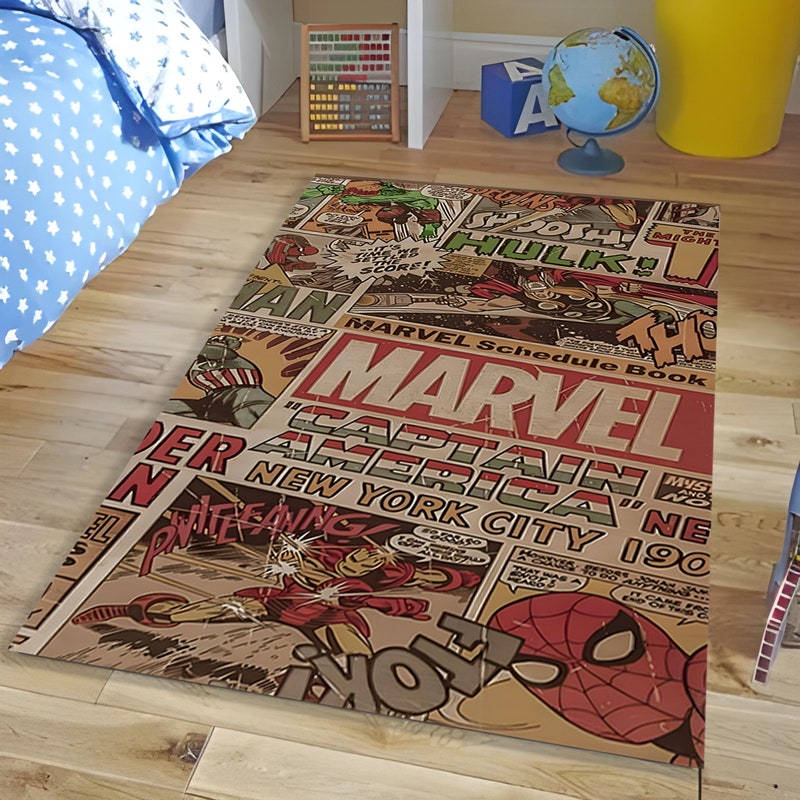 Avengers Rug - Etsy