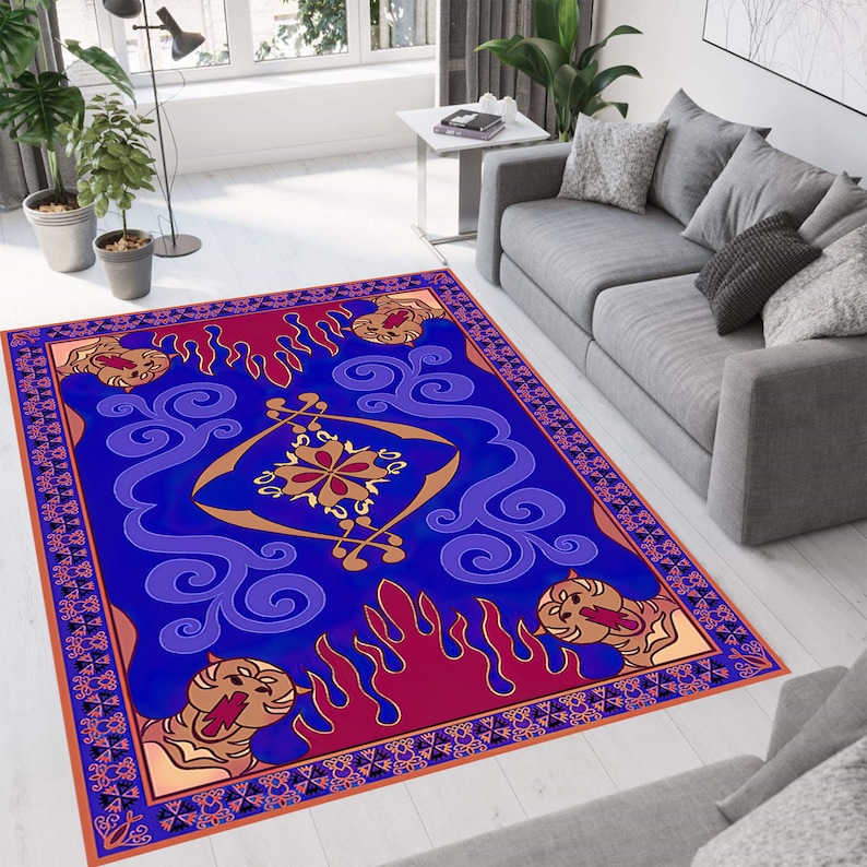 Aladdin Rug: Magic Carpet Style, Kids Room Decor - Etsy
