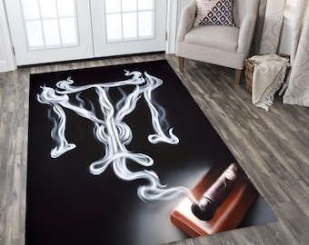 Scarface Rug: Tony Montana, Mafia Theme Decor