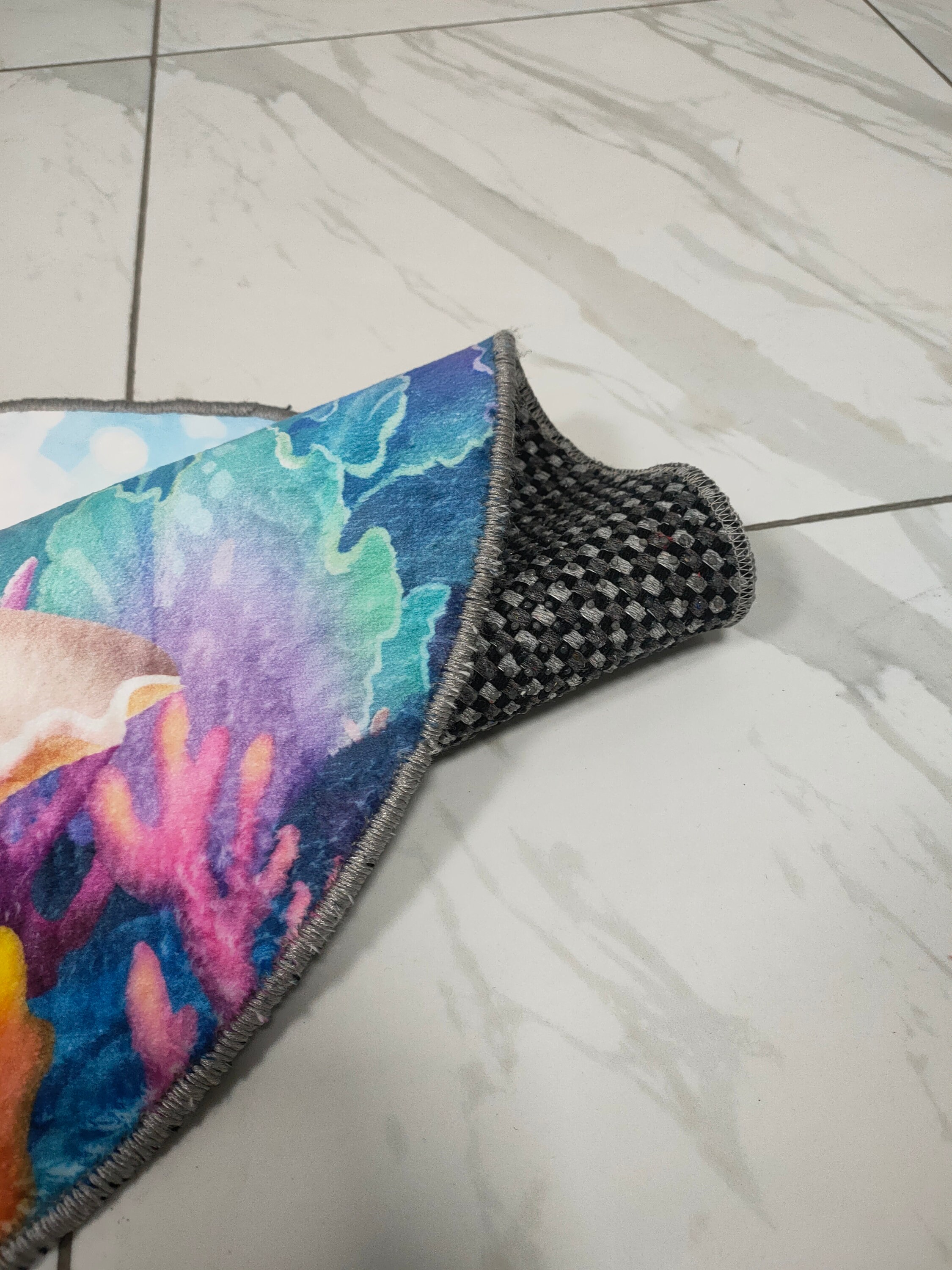 Ariel Mermaid Round Rug: the Little Mermaid Kids Room Decor - Etsy