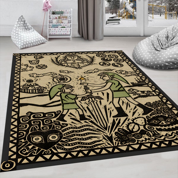 Zelda Rug Etsy UK