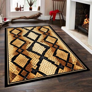 Tapete com estampa de pele de cobra: design luxuoso e exótico de réptil.