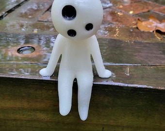 Kodama com desconto que brilha no escuro e olhos pintados