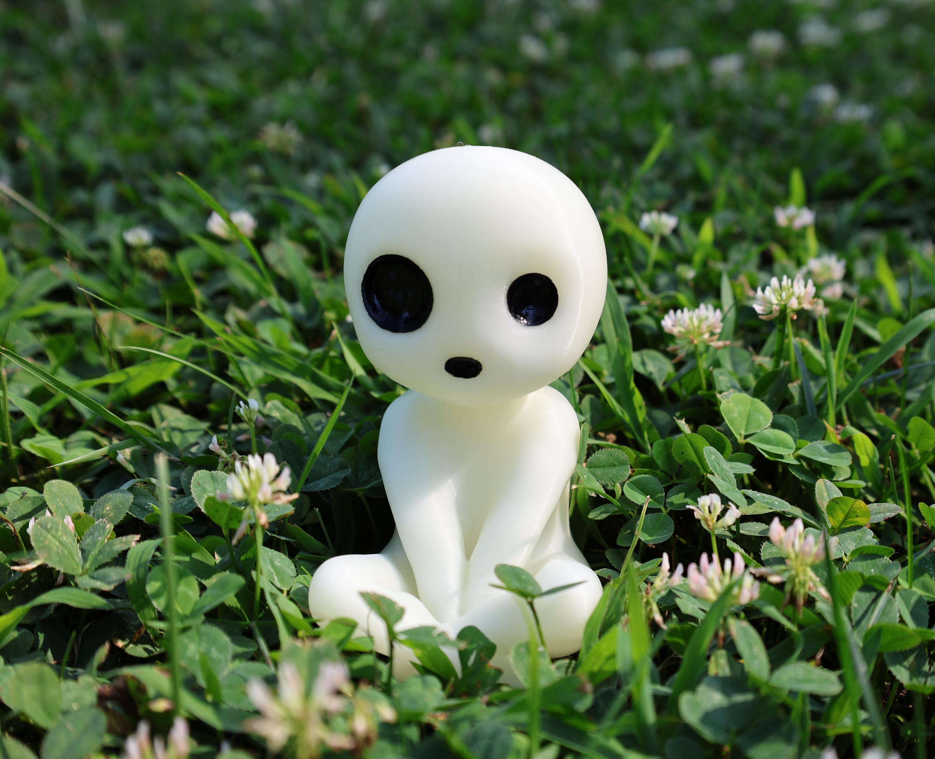 Kodama With Crossed Legs (glow in the Dark) - Etsy
