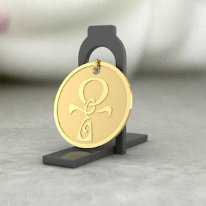 Gold Ankh Necklace – Egyptian Symbol of Life Jewelry – Key of Life Pendant – Spiritual Protection Amulet – Gold-Plated Chain Gift
