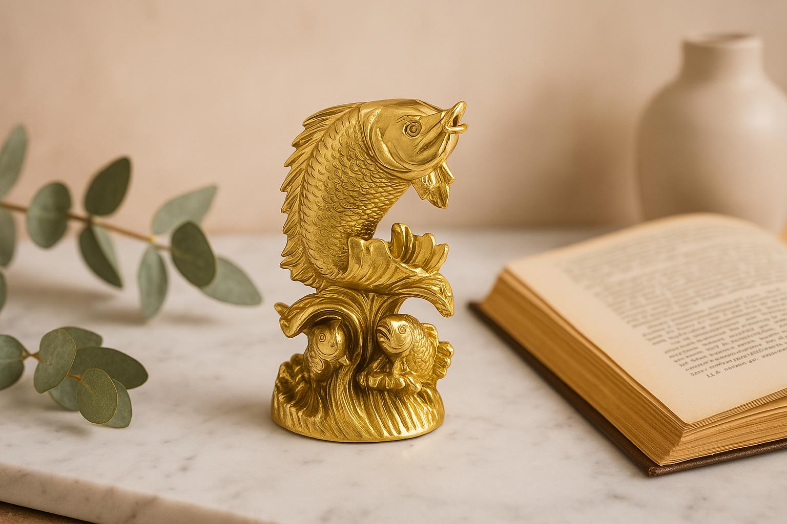 Koi fish figurine - Etsy 日本