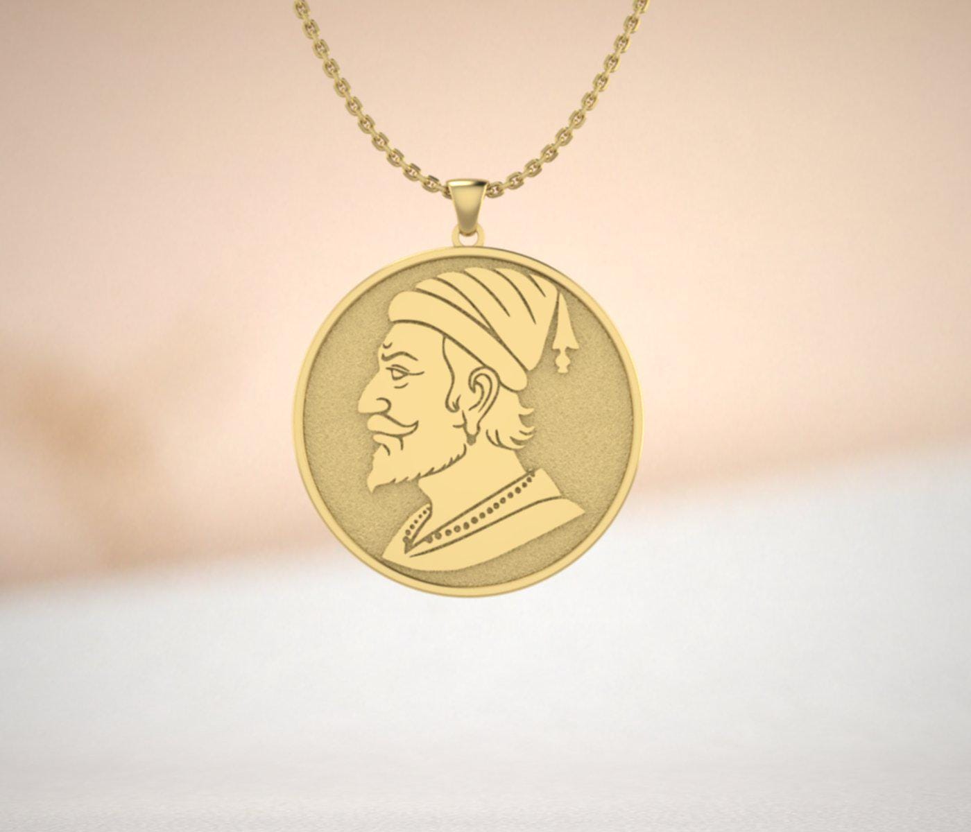 Shivaji Maharaj Wagh Nakh Gold Pendant Wagh Nakh/ Garra De Tigre