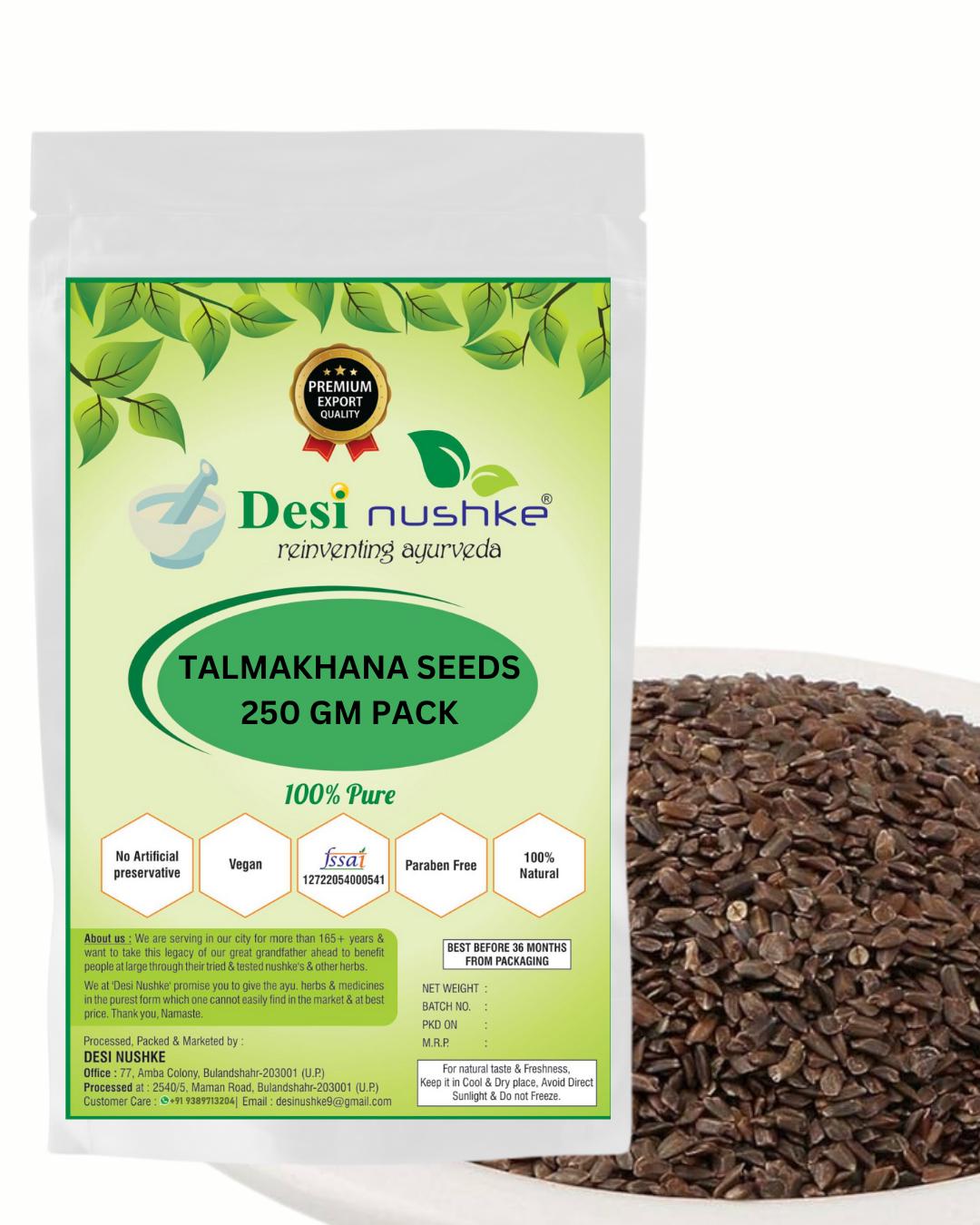 Talmakhana Bio (Graines Et Poudre) - Plante Ayurvédique Naturelle - Pour La Santé Masculine Et Sanguine - Exp. 04/2027