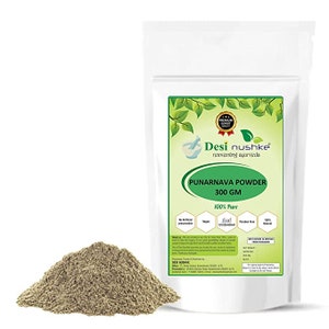 Desi Nushke Punarnava Powder |10.58 oz|  Pure | 300GM