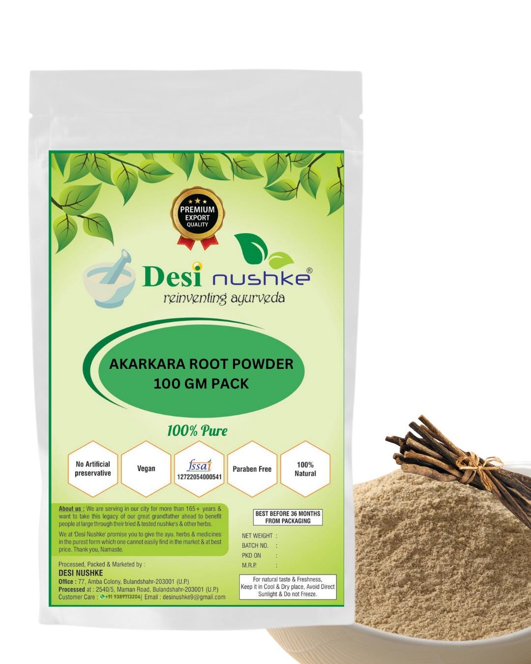 Racines D'Akarkara (Anacyclus Pyrethrum) Entières - 60g à 1kg - Santé Sexuelle, Naturel, Bio