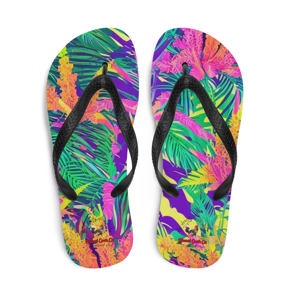 Discover Island Floral Auflage Flip Flop